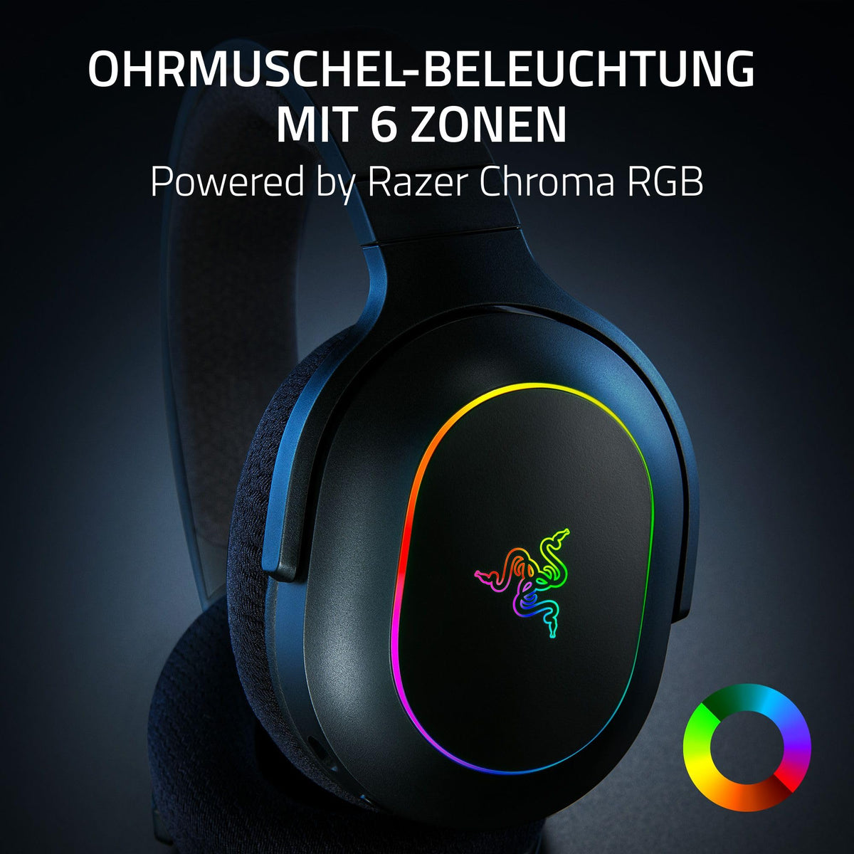 Razer Barracuda X - Kabelloses Multiplattform-Headset für Gaming und Mobile Geräte (SmartSwitch Dual Wireless, Triforce 40mm, Mikrofon mit Nierencharakteristik, 50h Akku, USB-C) Schwarz