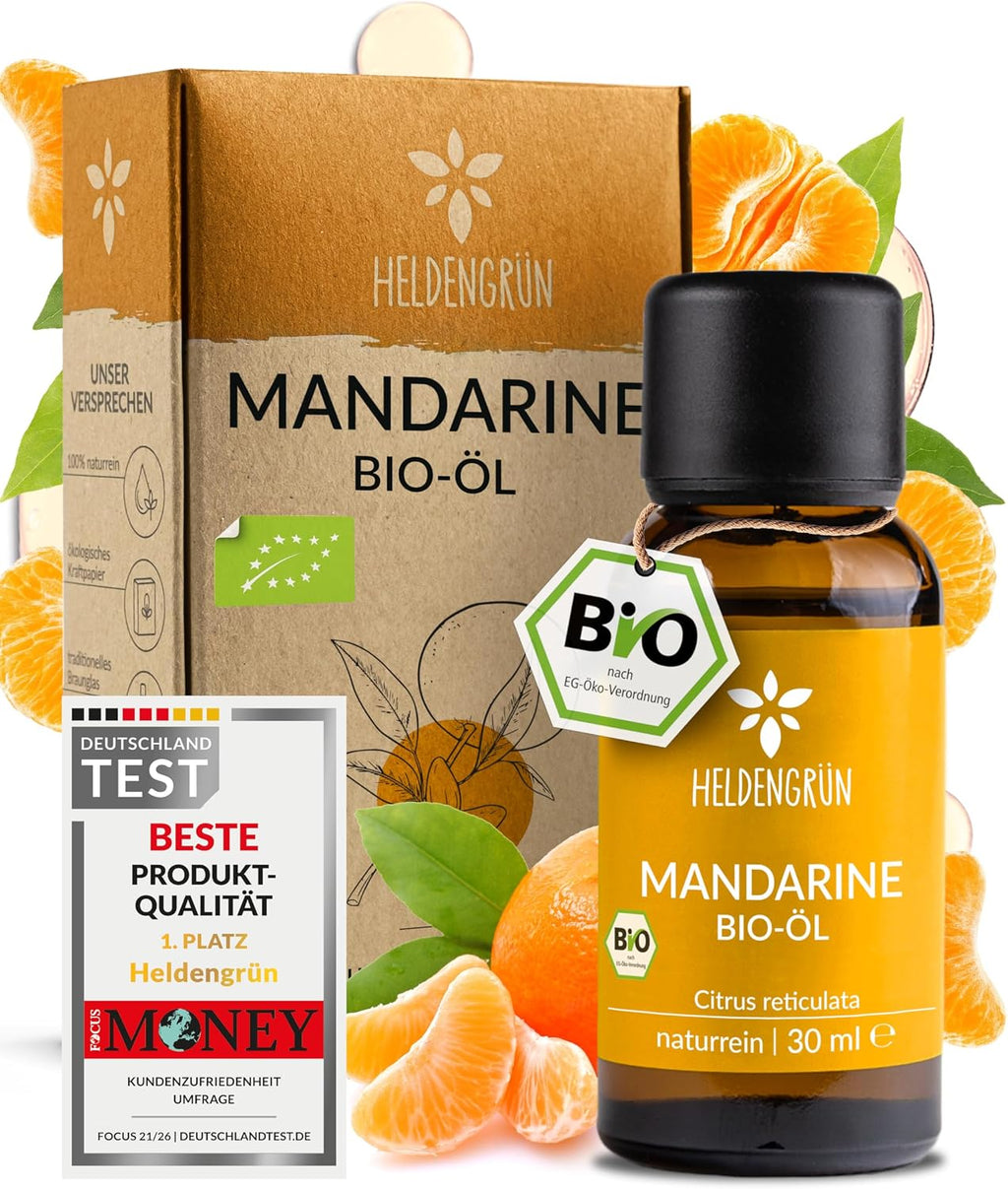 Heldengrün® BIO Lavendelöl [100% NATURREIN] Ätherisches Öl 30 ml
