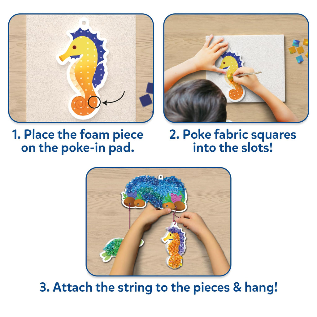 Skillmatics Poke-in Art – Disney Princesses, Wood Craft Kit, Gift for Kids