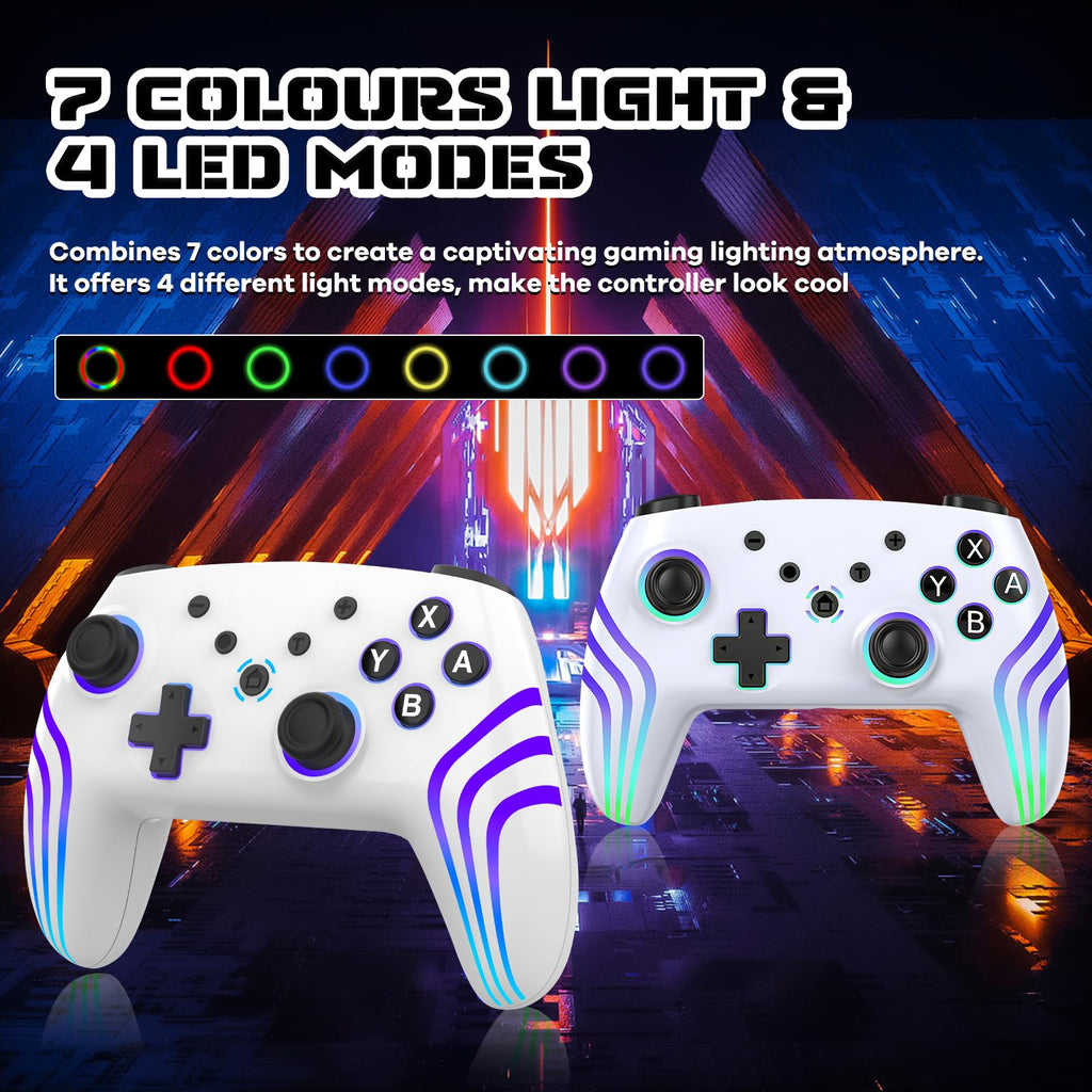 Wireless Pro Controller für Switch, Switch 2, Lite, OLED, PC