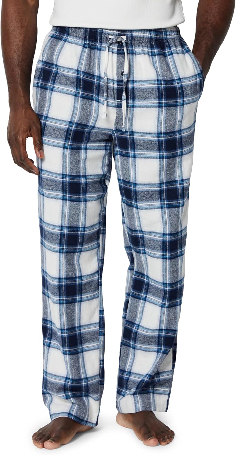 Amazon Essentials Atmungsaktive Flanell-Pyjamahose für Herren (Erhältlich in Big & Tall)