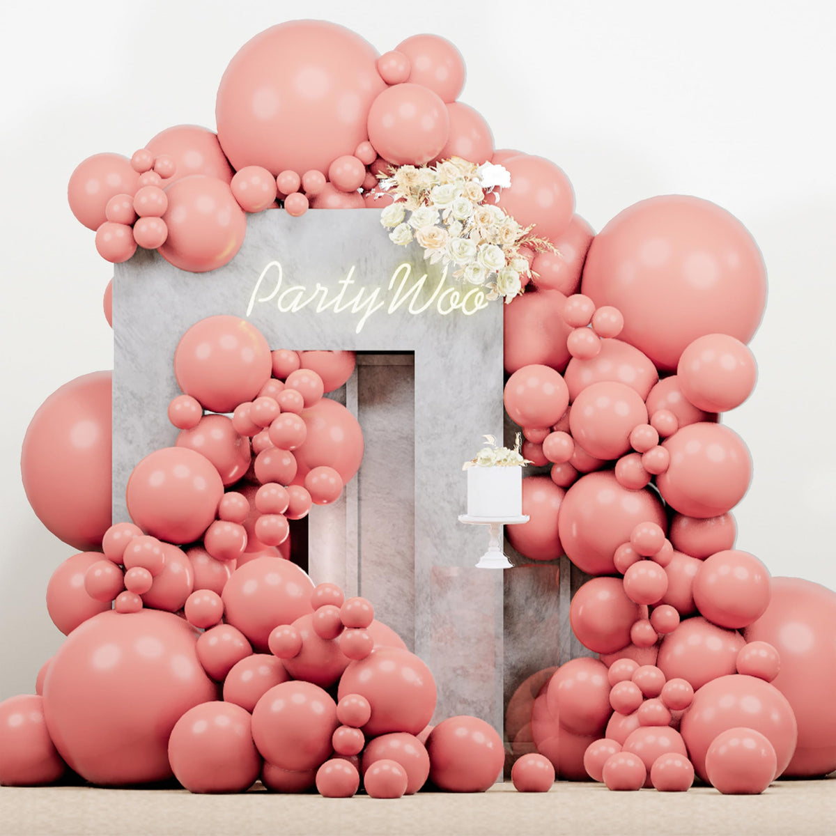 PartyWoo Black Balloons 140pcs Different Sizes of 18 12 10 5 Inch