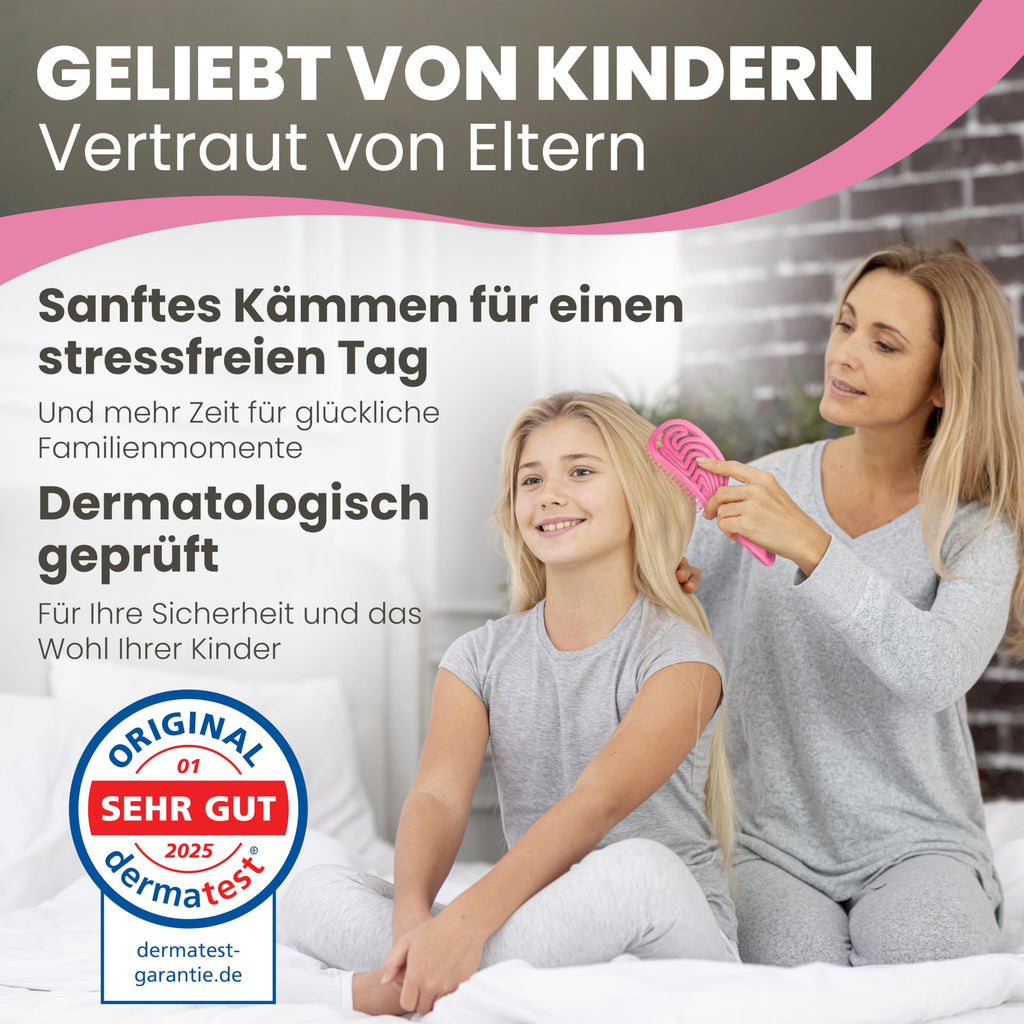 Walcora Haarbürste ohne Ziepen – NEUHEIT 2026 – Entwirrbürste & Detangler Bürste für Damen