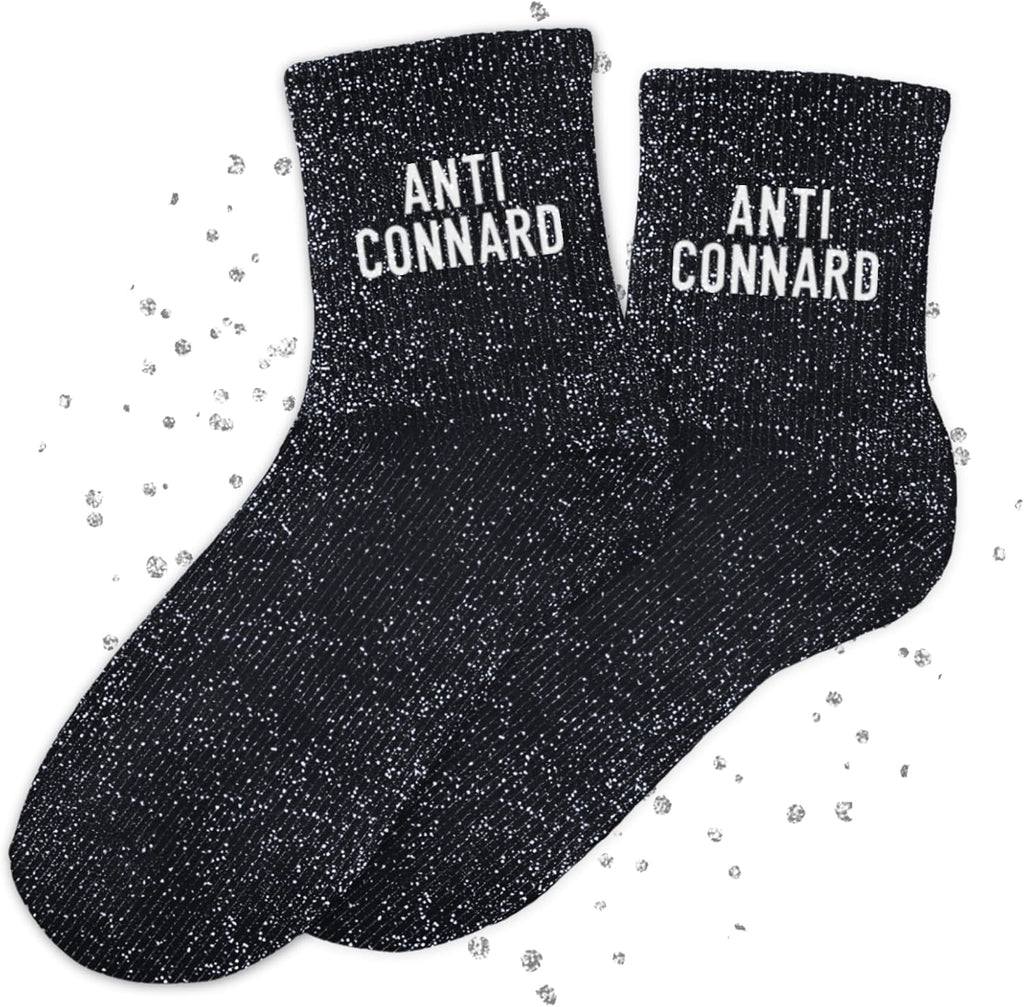 MASSA Chaussettes Paillettes - Taille Unique - Parfaite, Unique, Wesh, Tana, Princesse, Pipelette, Raleuse, Gourmande, Aigrie, Mamounette - Chaussettes à Paillettes