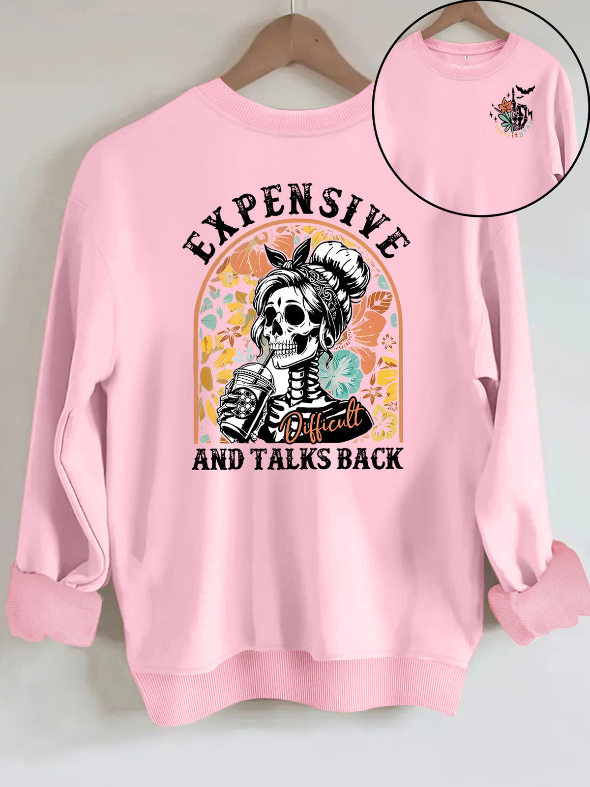 Bottom long sleeved fleece hoodie