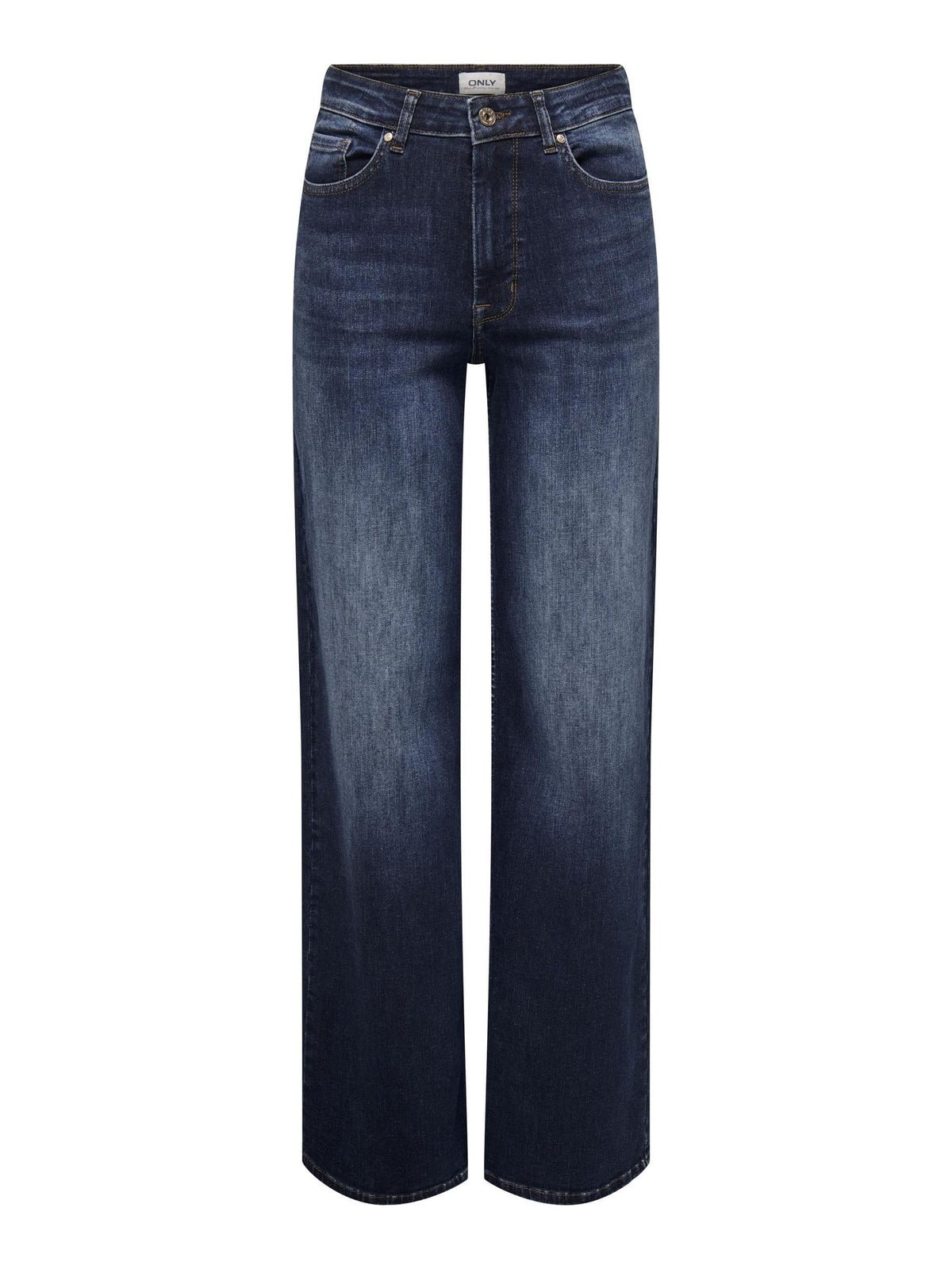 ONLY Female Jeans mit weitem Bein ONLMADISON Hohe Taille Weiter Beinschnitt Jeans