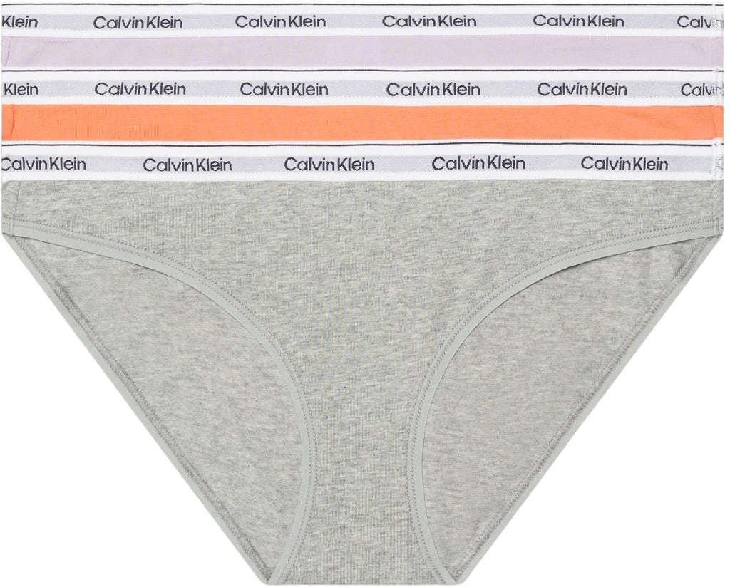 Calvin Klein Damen 3er-Pack Bikini-Slips aus Baumwoll-Stretch