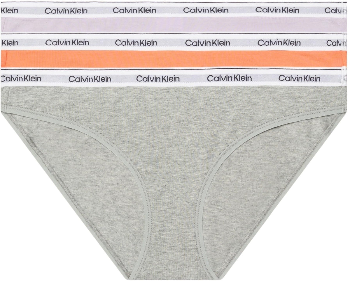Calvin Klein Damen 3er-Pack Bikini-Slips aus Baumwoll-Stretch