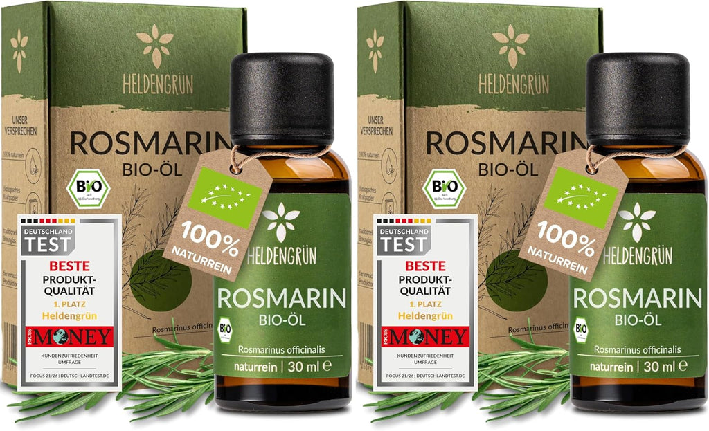 Heldengrün® BIO Lavendelöl [100% NATURREIN] Ätherisches Öl 30 ml