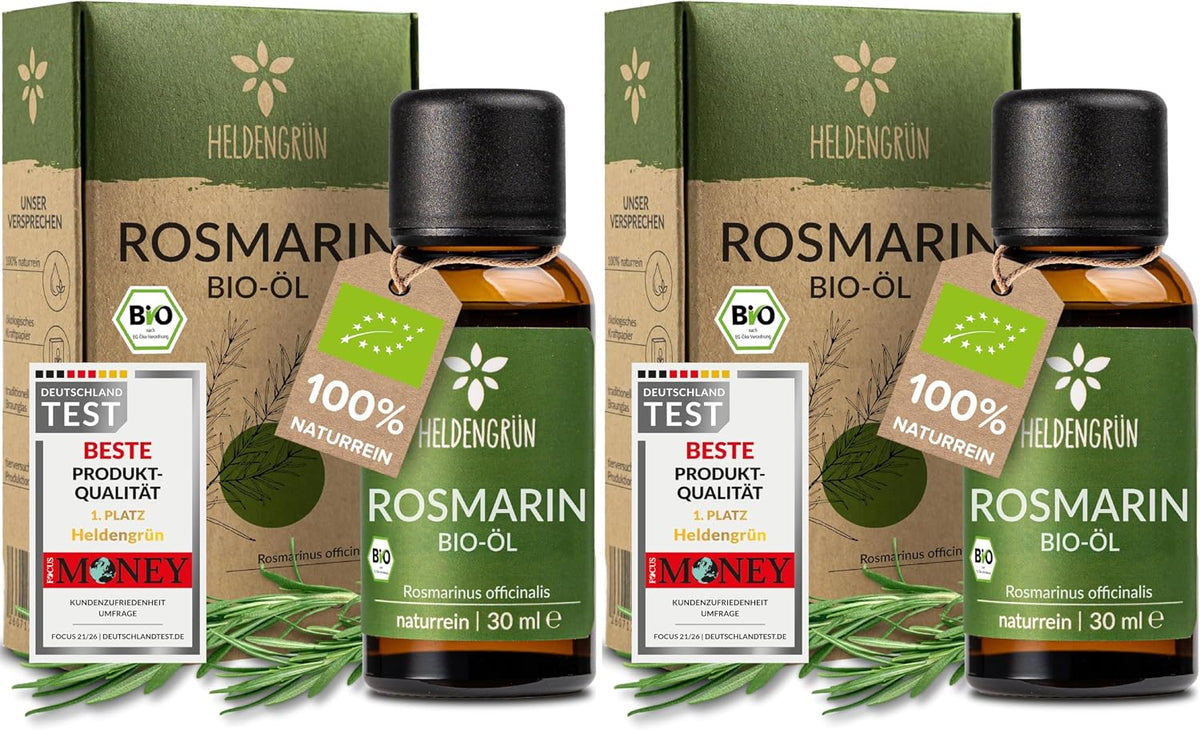 Heldengrün® BIO Lavendelöl [100% NATURREIN] Ätherisches Öl 30 ml