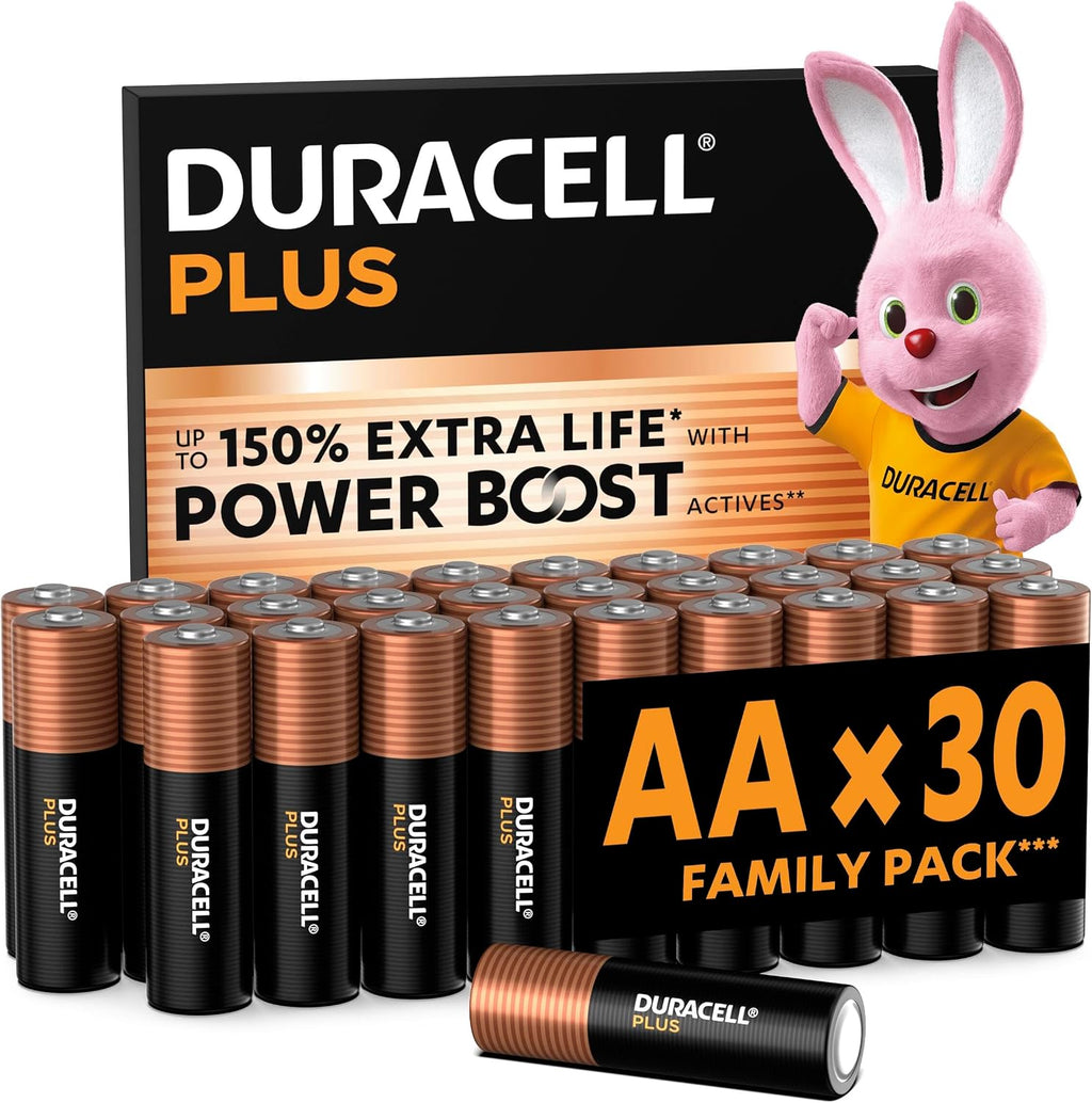 DURACELL Plus AA Alkaline-Batterien (20 Stück) 1.5V, LR06