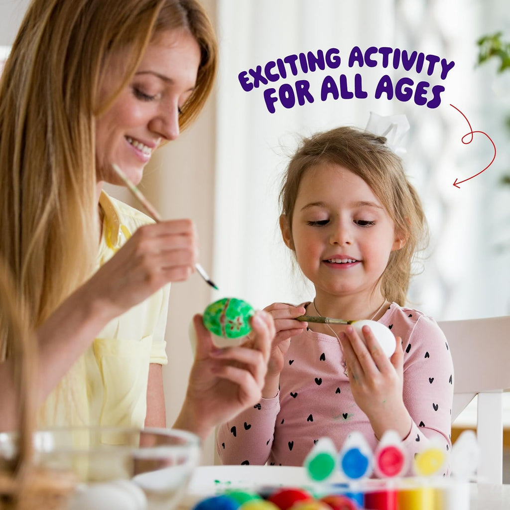 Dan&Darci Egg Squishy Painting Kit - Arts & Crafts for Girls and Boys
