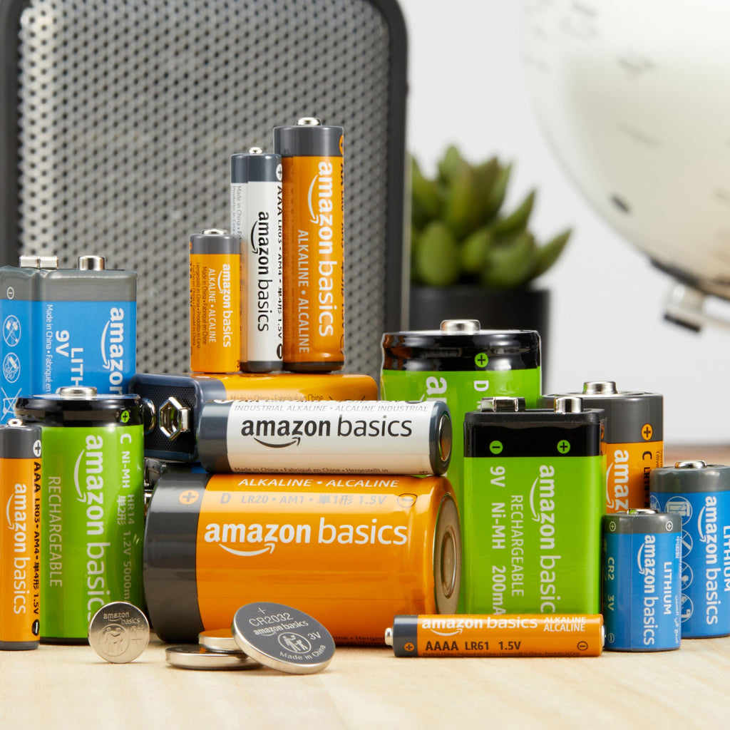 Amazon Basics AA- Alkali-Batterien, 1,5 V, 5 Jahre lagerfähig, 40 Stück