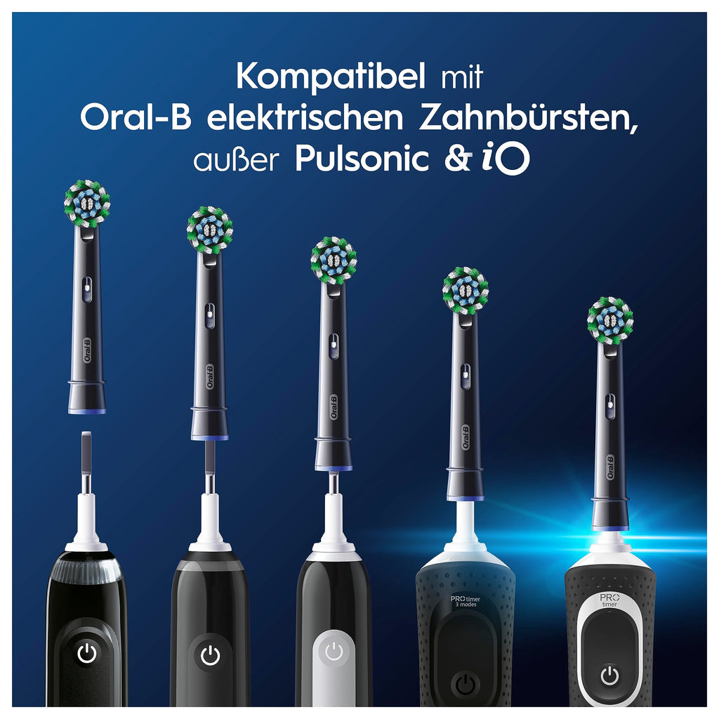 Oral-B Aufsteckbürsten PRO CrossAction, Weiß, 10 Stück