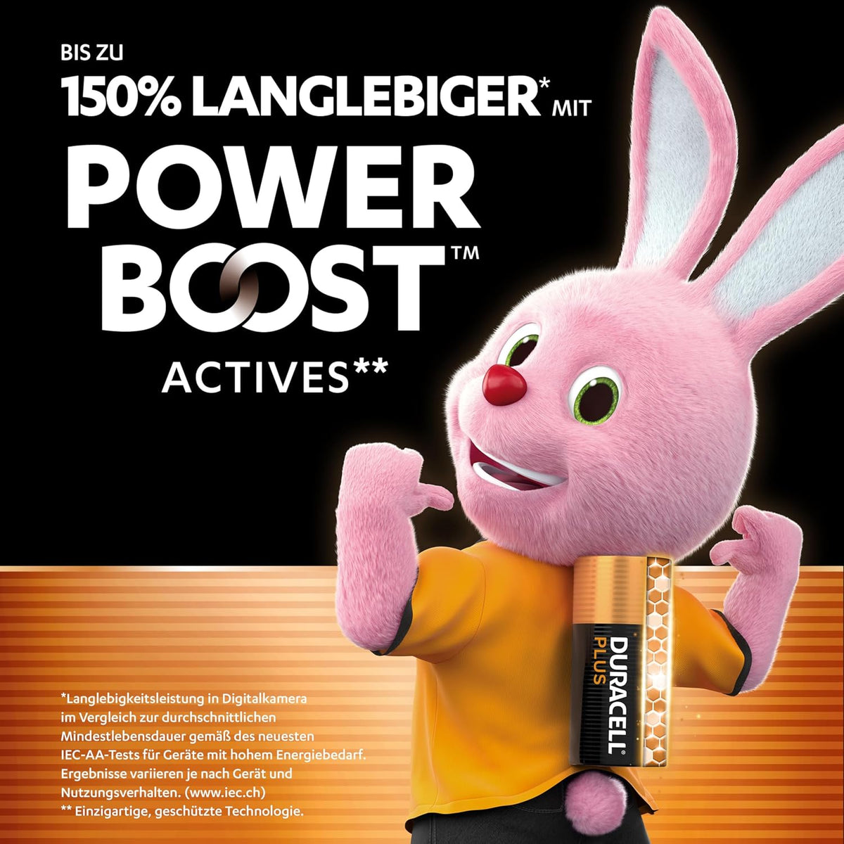 DURACELL Plus AA Alkaline-Batterien (20 Stück) 1.5V, LR06