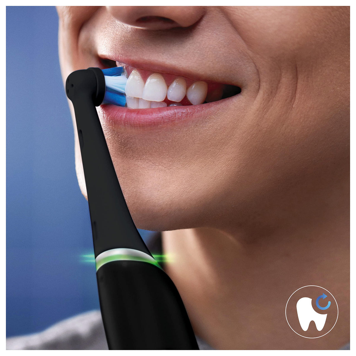 Oral-B iO Aufsteckbürsten Ultimative Reinigung, Schwarz, 4 Stück