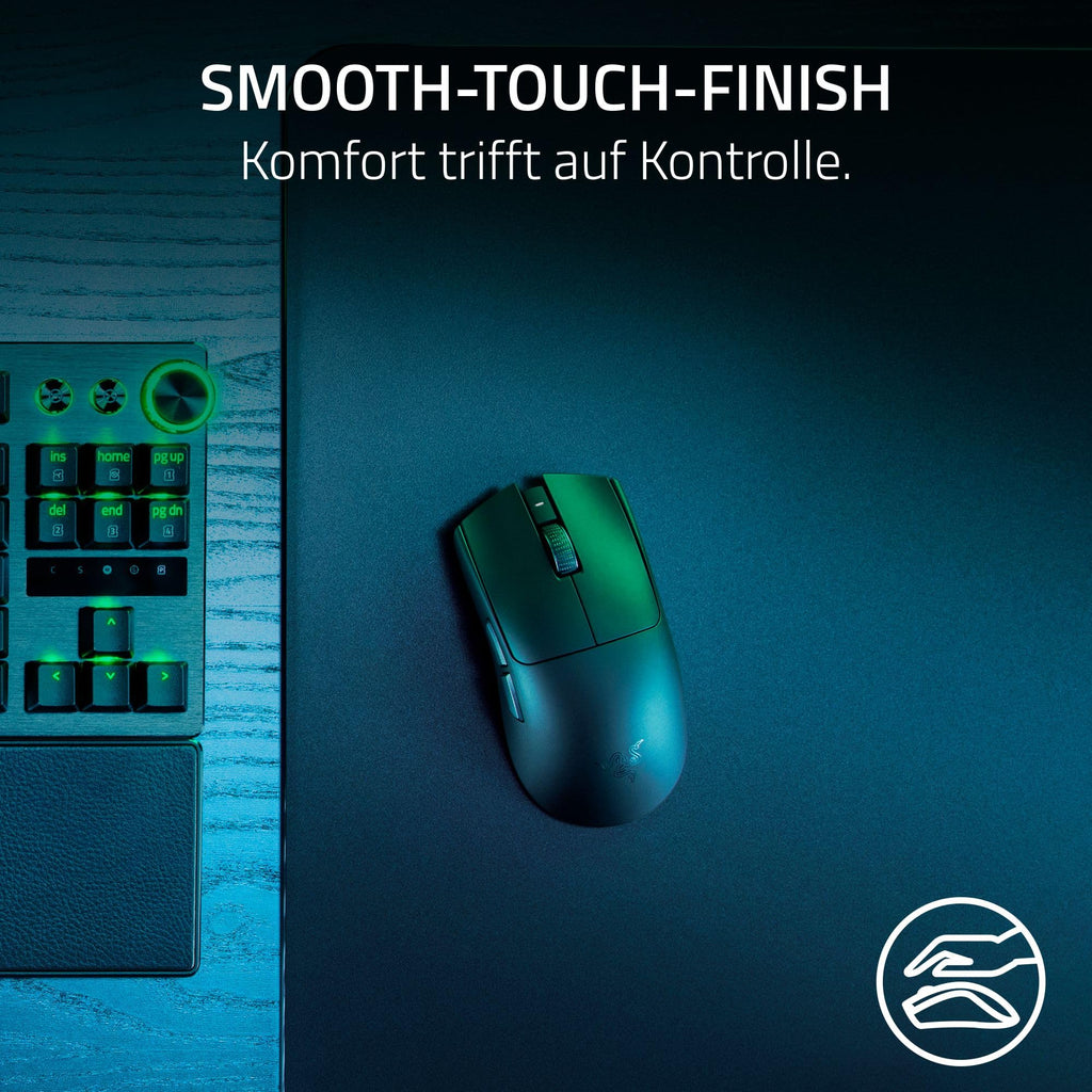 Razer Viper V3 HyperSpeed - Kabellose Esports Gaming-Maus - Focus Pro 30K DPI Sensor - bis zu 280 Std. Akku, Mechanische Maus-Switches 2th Generation - kabellose Abtastrate 4000Hz- PC/Mac | Schwarz