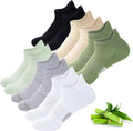 Bambus Sneaker Socken Damen, 6 Paar, Atmungsaktiv