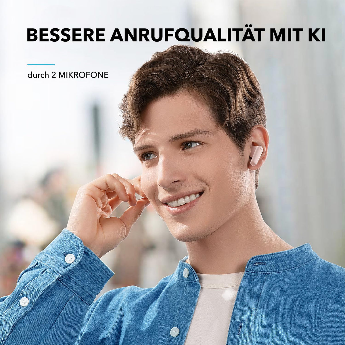 soundcore by Anker P20i Kabellose Bluetooth Kopfhörer in-Ear, 10mm Treiber