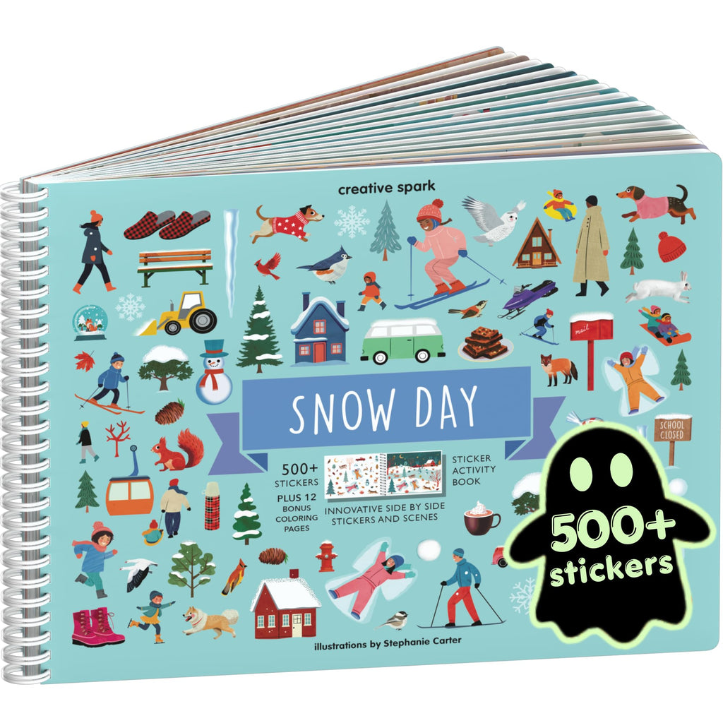 Cupkin Animal Habitats Sticker Book | 12 Coloring & Activity, 500+ Stickers