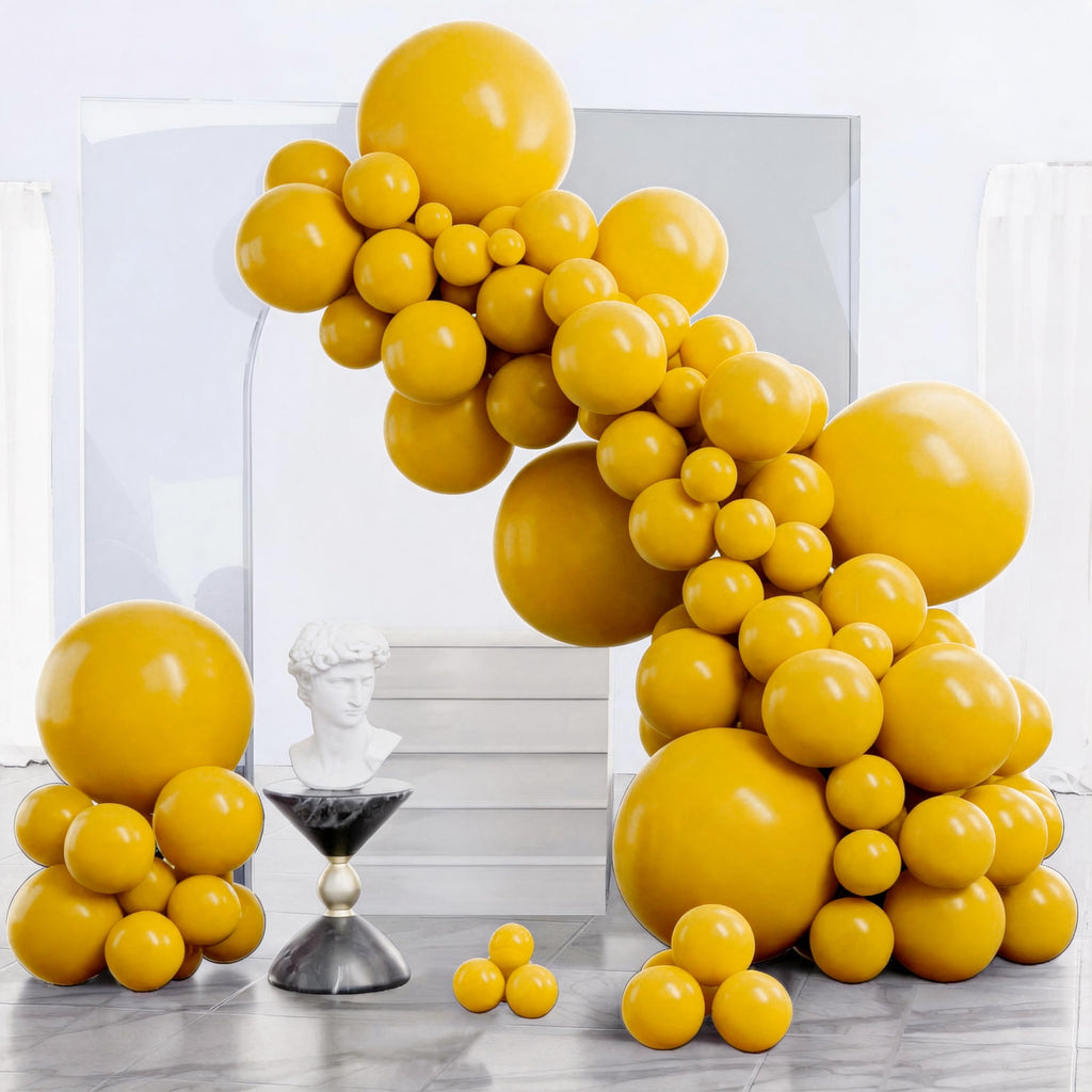PartyWoo Black Balloons 140pcs Different Sizes of 18 12 10 5 Inch