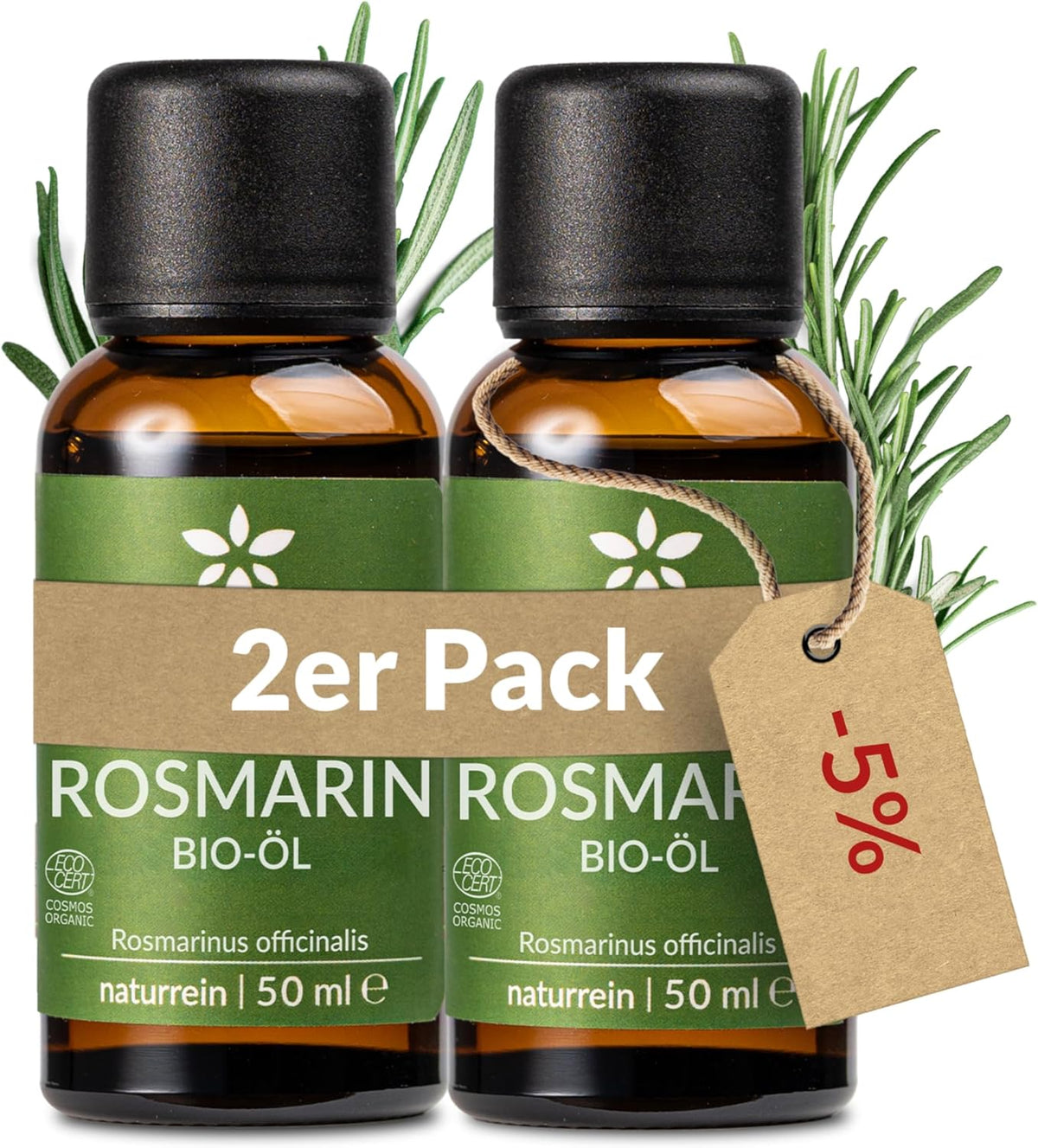 Heldengrün® BIO Lavendelöl [100% NATURREIN] Ätherisches Öl 30 ml
