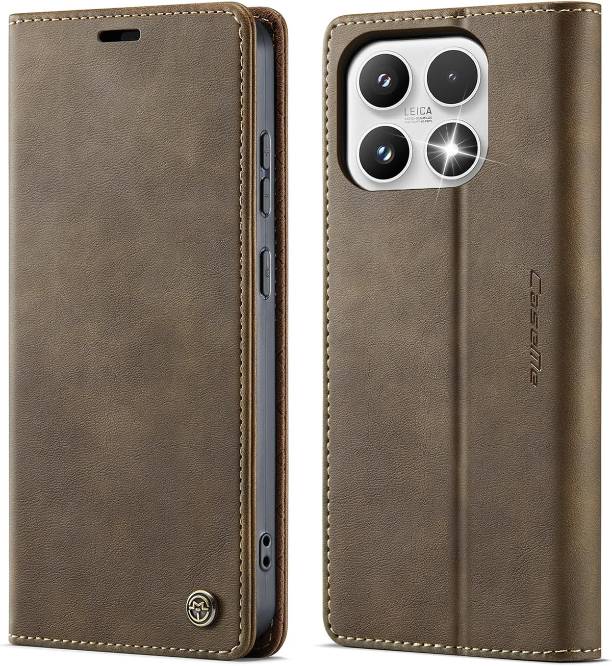 Handyhülle für Honor Magic 6 Pro Hülle Premium PU Klapphülle RFID Lederhülle Faltbare Schutzhülle Kartenfach Standfunktion Handytasche Hülle Honor Magic 6 Pro 5G - Schwarz