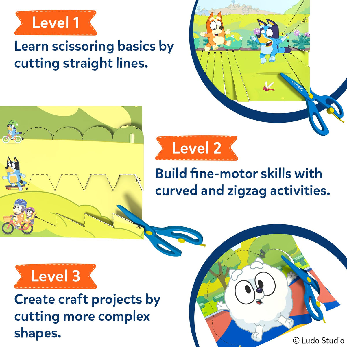 Skillmatics Snip Snip Halloween Craft, Scissor Skills, Felt Kits for Kids