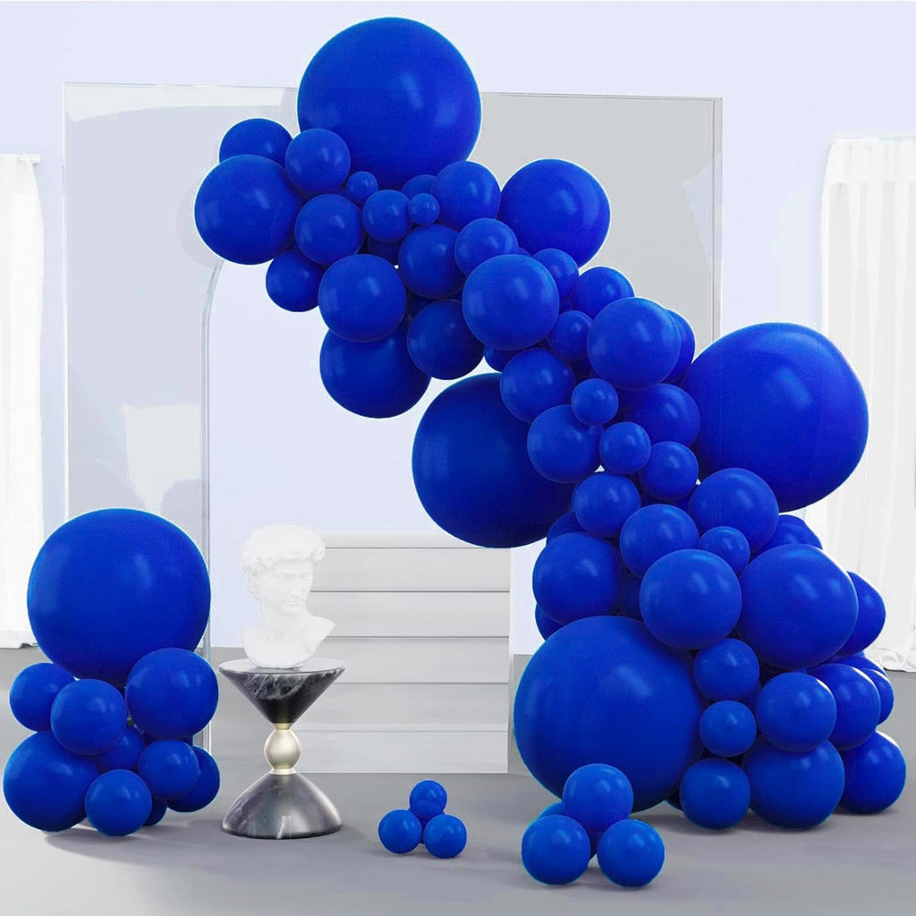 PartyWoo Black Balloons 140pcs Different Sizes of 18 12 10 5 Inch