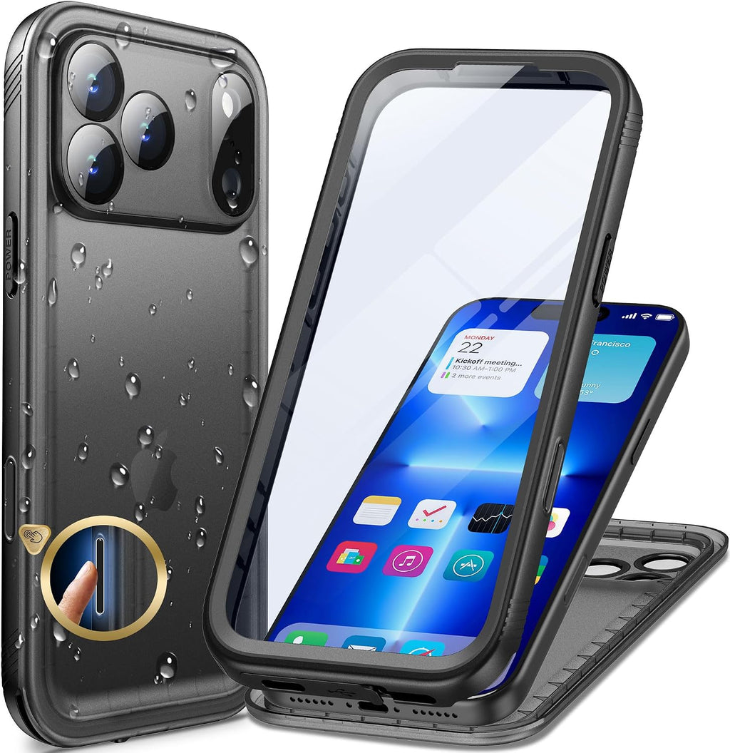 Cozycase TOP Militärschutz wasserdichte 360 Hülle Für iPhone 17 18 Pro Max