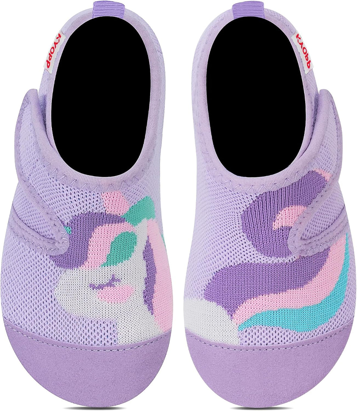 Kyopp Hausschuhe Kinder Mädchen Barfussschuhe Kindergarten Slippers Jungen