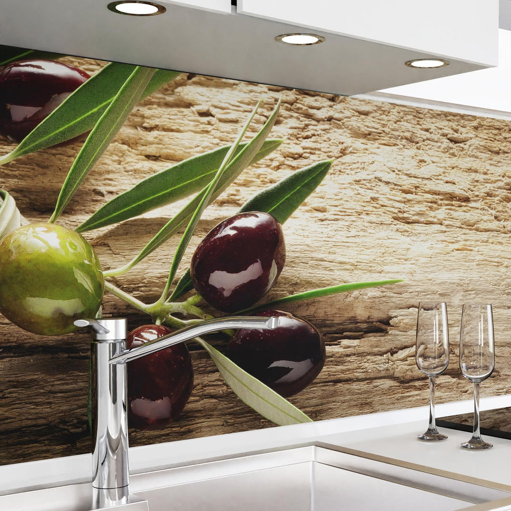 danario Küchenrückwand selbstklebend - Spritzschutz Folie Küche - Matt