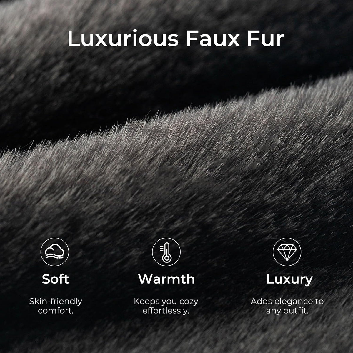 Snug Leaves Women's Fuzzy Scuff Slippers Memory Foam Non-slip House Shoes