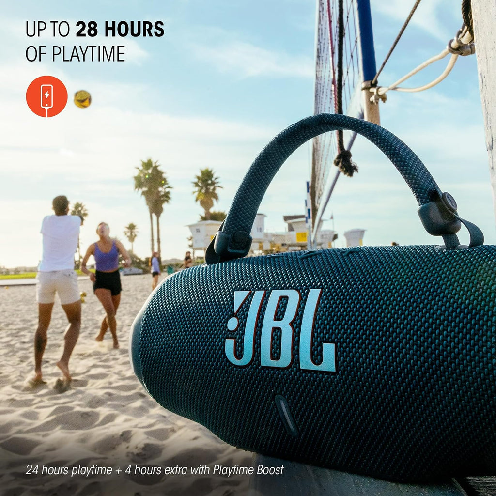 JBL Charge 6, Tragbarer Bluetooth-Lautsprecher, IP68 Zertifiziert -Schwarz