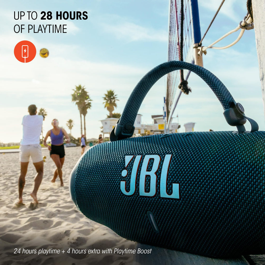 JBL Charge 6, Tragbarer Bluetooth-Lautsprecher, IP68 Zertifiziert -Schwarz