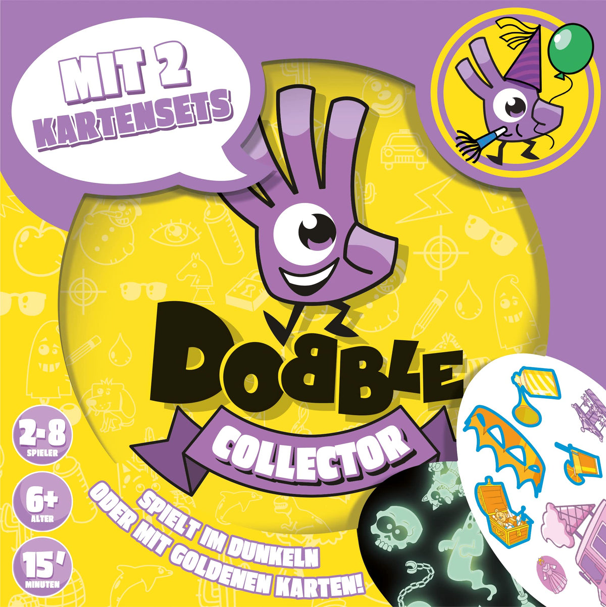 Asmodee, Dobble Bundesliga, Rasantes Familienspiel, Deutsch