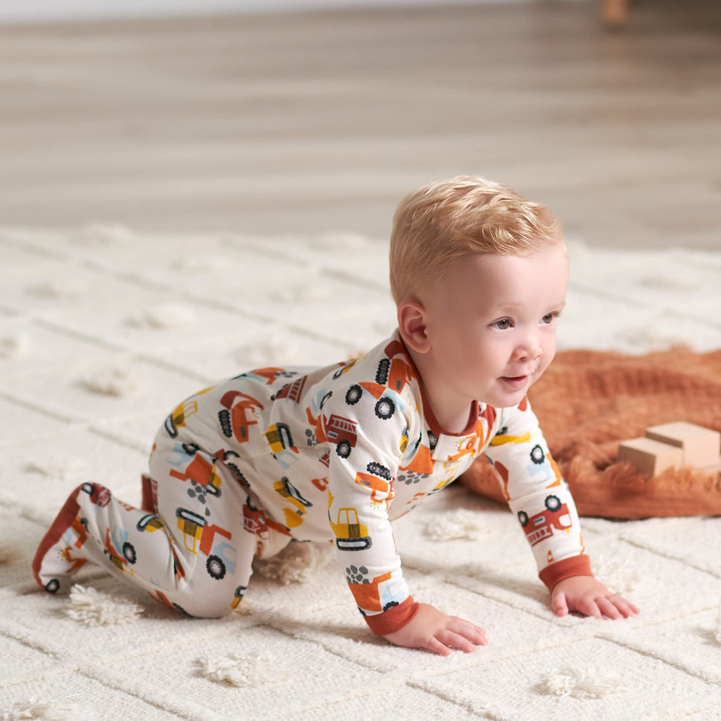Gerber Baby Boys 4-Pack Sleep 'N Play Footie