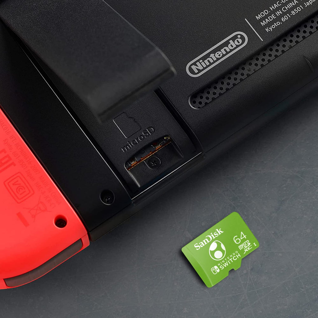 SANDISK 128GB microSD Karte, Super Mario Super Mushroom Edition