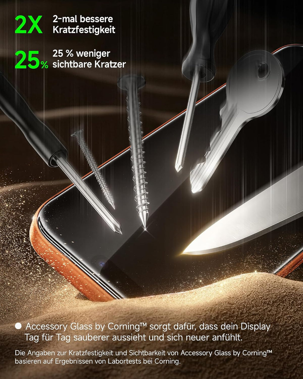SMARTDEVIL 2 Pack Privatsphäre Schutz für iPhone 17 Panzerglas