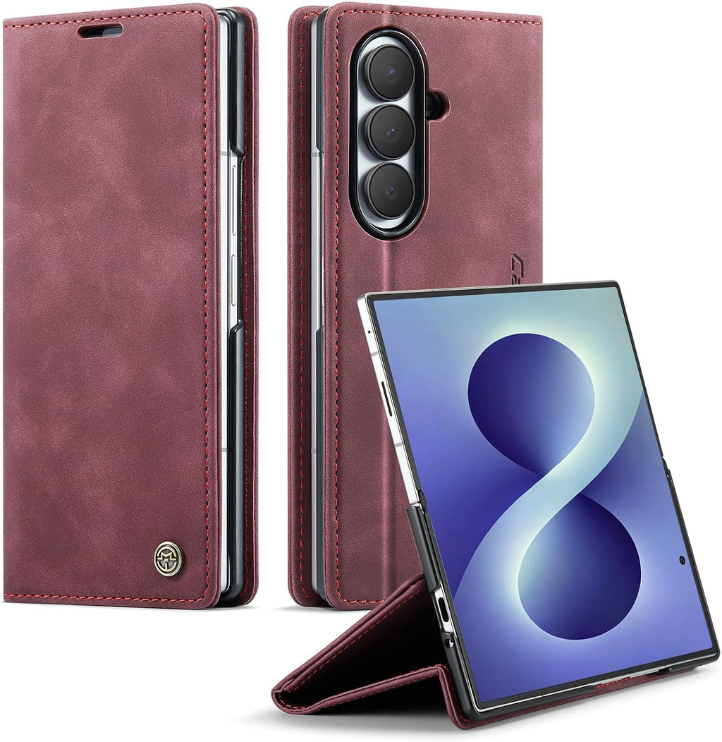 KZB für Xiaomi Redmi Note 15 Hülle, Magnet Leder Klapphülle Stoßfest