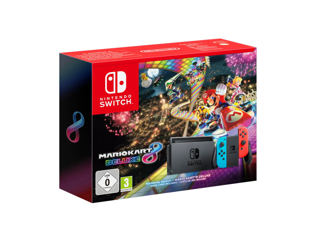 Nintendo Switch-Konsole Neon-Rot/Neon-Blau