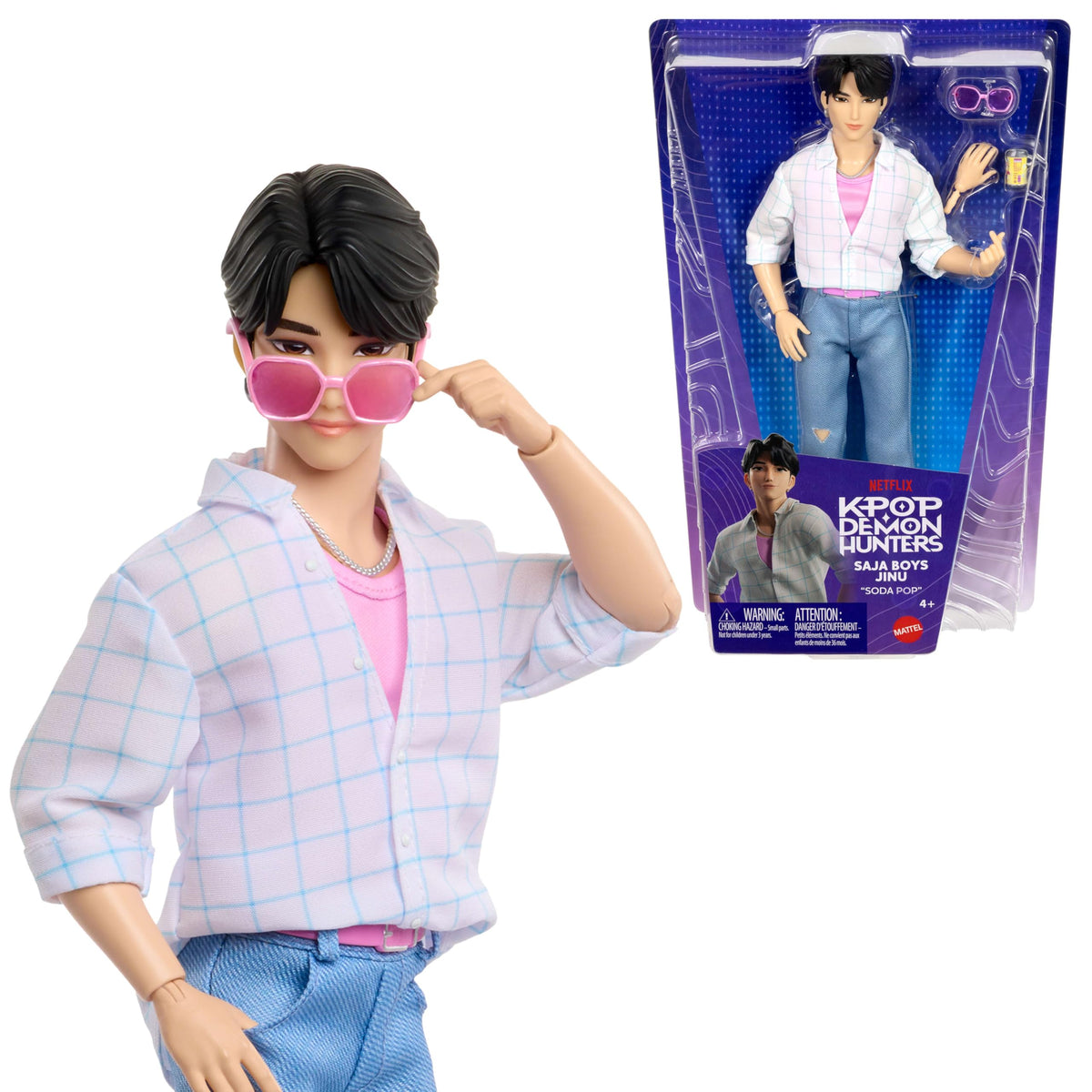 Mattel Kpop Demon Hunters HUNTR/X Zoey Modepuppe