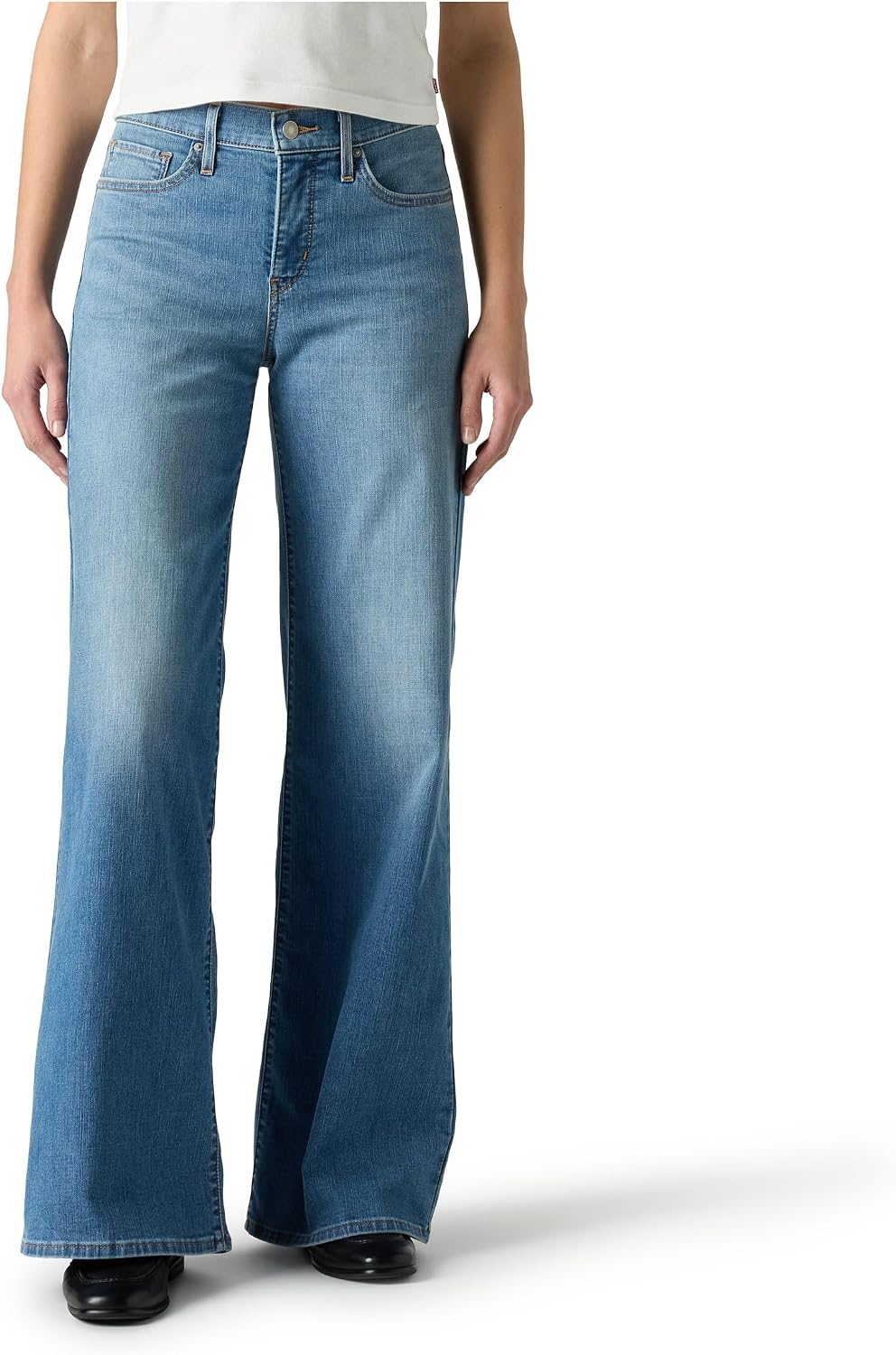 Levi's Damen 318 Shaping Wide Leg Jeans
