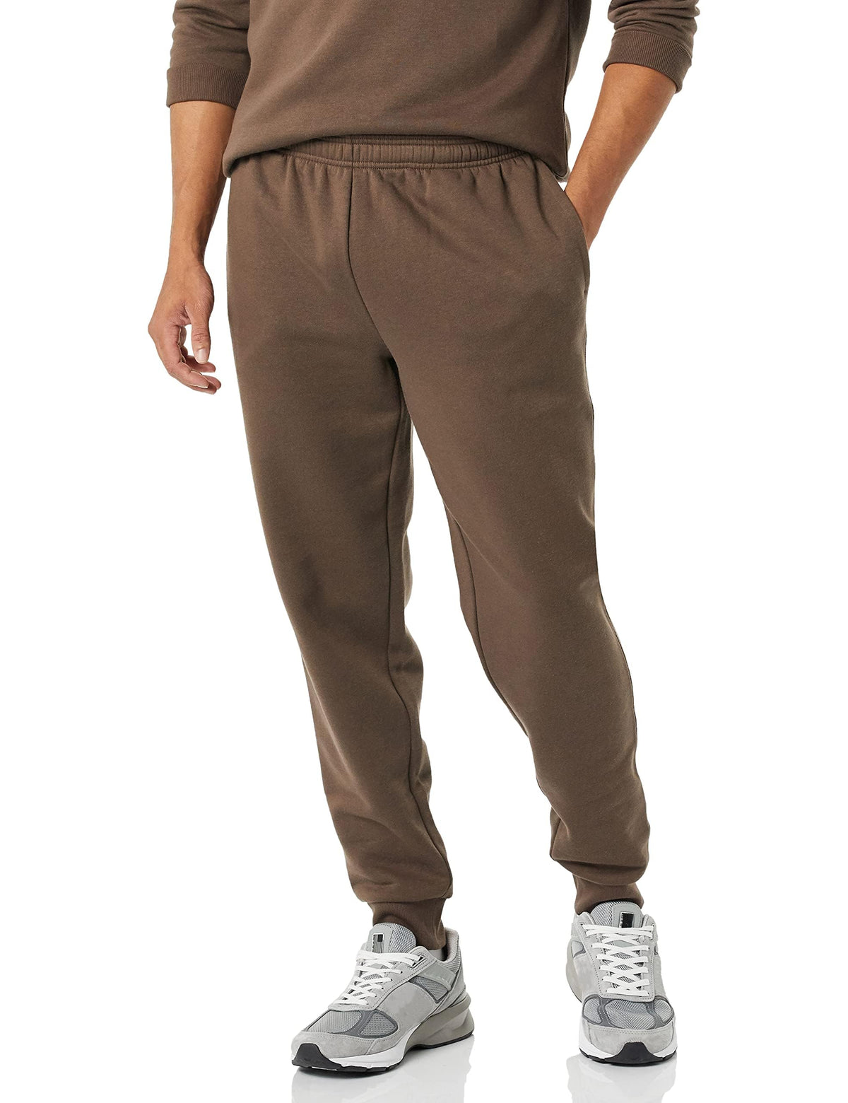 Amazon Essentials Men's Tracksuit Bottoms, Fleece, Comfortable Fit
