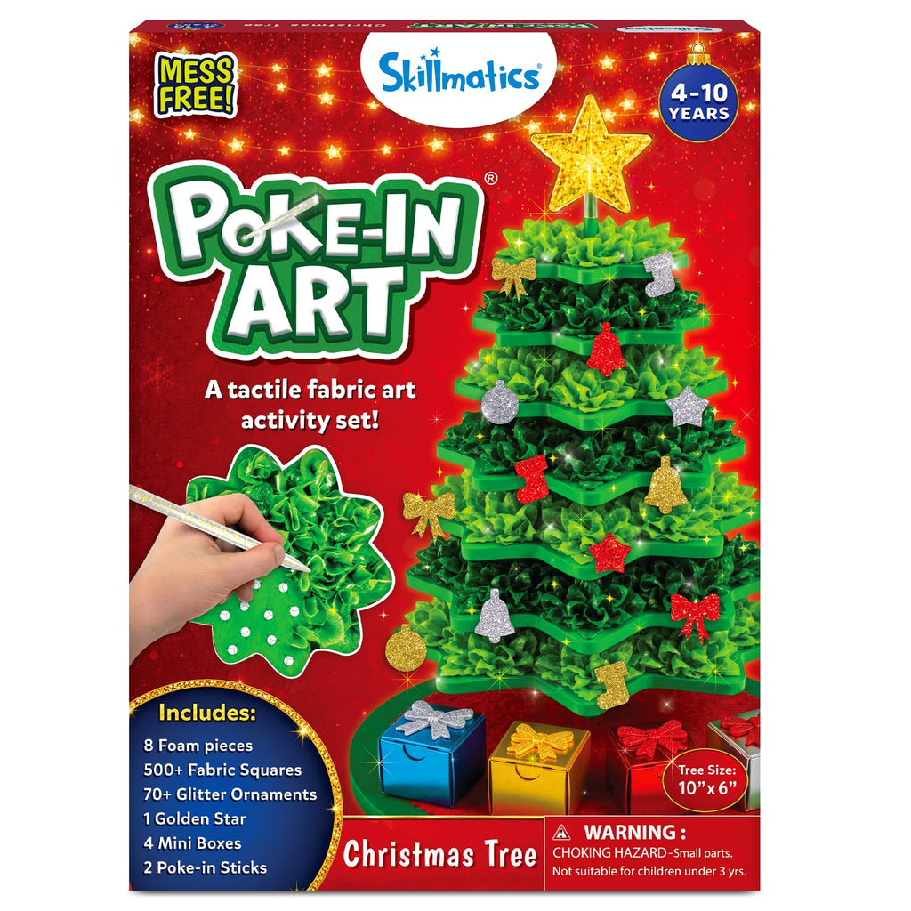 Skillmatics Poke-in Art – Disney Princesses, Wood Craft Kit, Gift for Kids