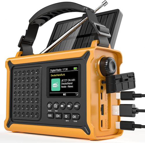 12000mAh Kurbelradio