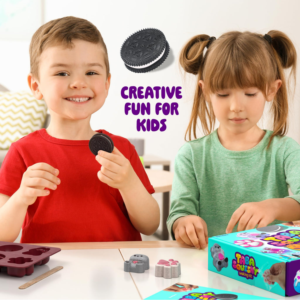 Dan&Darci Egg Squishy Painting Kit - Arts & Crafts for Girls and Boys