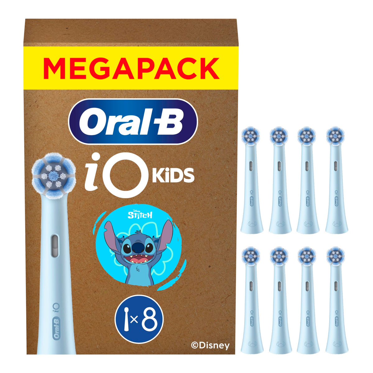 Oral-B iO Aufsteckbürsten Ultimative Reinigung, Schwarz, 4 Stück