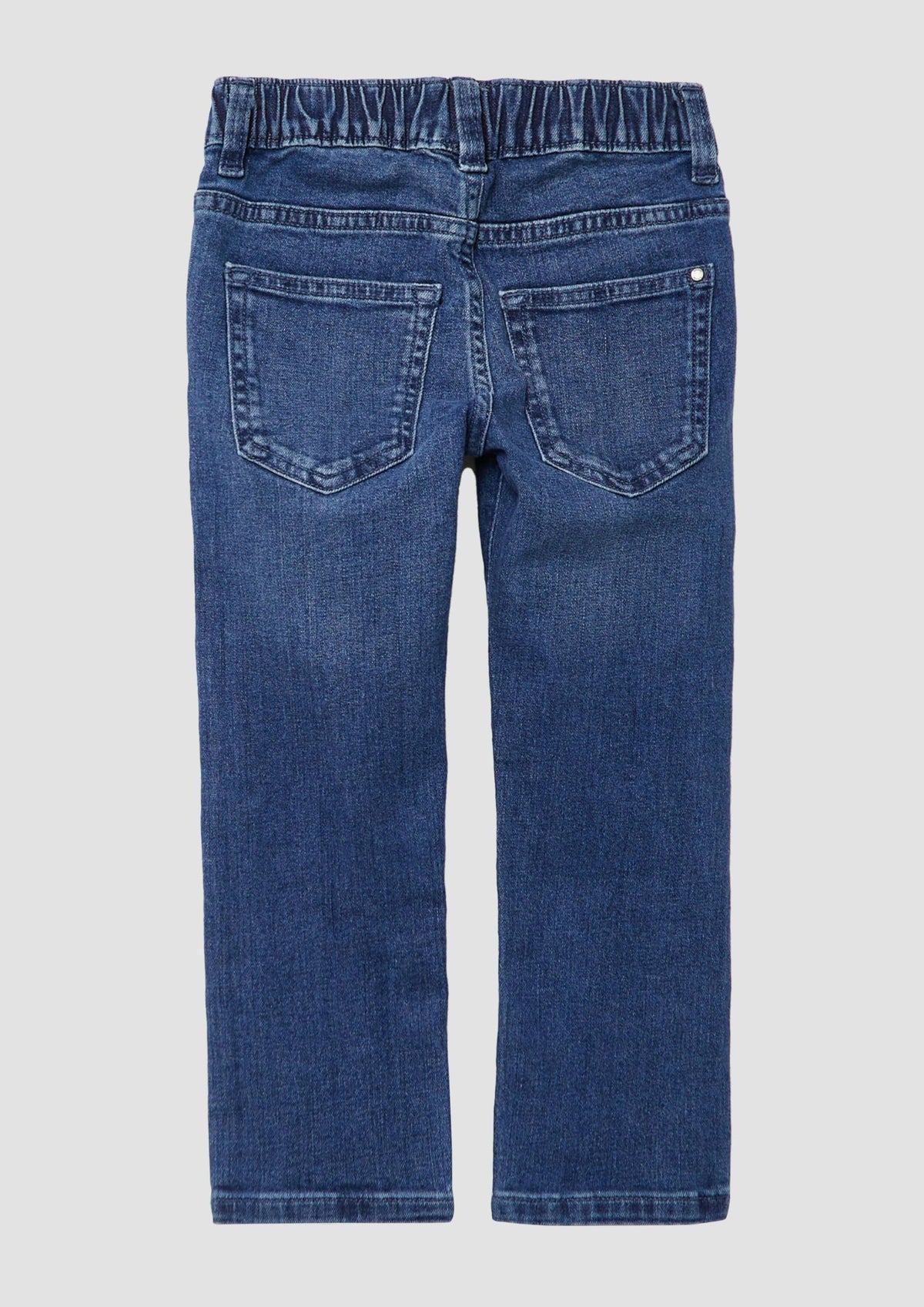 s.Oliver Junior Jungen Jeans-Hose – Straight Leg, Elastikbund