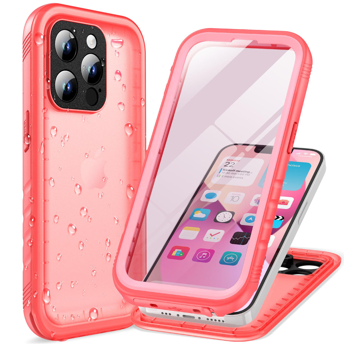 Cozycase TOP Militärschutz wasserdichte 360 Hülle Für iPhone 17 18 Pro Max